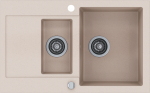 Granito plautuvė Kernau KGSH 6080 1,5B1D Sand