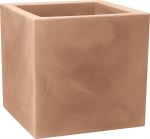Nicoli 40x40x40cm vazonas Modus Quadro 40 tabako spalvos