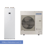 &Scaron;ilumos siurblys oras-vanduo su integruotu 200 l talpos boileriu Samsung AE200RNWSEG/EU-AE090RXEDEG/EU, 9.0kW