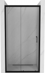 Stumdomos du&scaron;o durys Mexen Apia 135 cm, Black