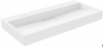Praustuvas ant stalvir&scaron;io Mexen Ava, 2 angos, 100 x 46 cm, baltas, 23011002