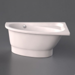 Akmens masės vonia Vispool Mia, 421010 140X90 (kairė)