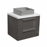 Vonios spintelė LAPEYRE Chamois 60 su stalvir&scaron;iu bei praustuvu