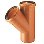 Lietaus nuotekų tri&scaron;akis 250/250/45&deg; 92253