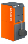 Granulinis katilas BIO KOMPAKT 10kW, su KIPI ROT POWER D16 degikliu su 120L talpa