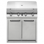 Dujinis barbecue grilis Steel Genesi G9BS-4C SS