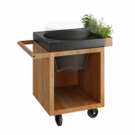 Kamado stalas OFYR Corten 65 PRO Ceramic Dark Grey, O-K-T-65-PRO-CC-BGE