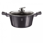 Puodas su dangčiu Berlinger Haus Carbon Pro, BH/6894, 28cm
