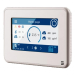 Valdymo pultas rekuperatoriui su ekranu