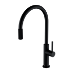 Virtuvinis mai&scaron;ytuvas su geriamo vandens funkcija Omnires Switch SW9057BL, juodas matinis