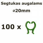 Nicoli 20mm segtukai augalams, 100vnt.
