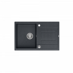 Plautuvė Quadron MORGAN 111, HB8203U8-BS_P2O, juodas deimantas