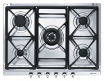Įmontuojama dujinė kaitlentė Smeg SDR70XG5