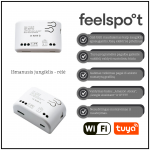 I&scaron;manusis jungiklis - rėlė Feelspot FS-SRS02W RF,  Wi-fi, Tuya