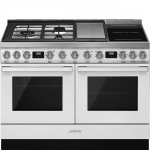 Kombinuota viryklė su elektrine orkaite Smeg CPF120IGMPWH