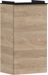 Praustuvo spintelė Hansgrohe Xelu Q 54013670, ąžuolo, rankenos apdaila juoda matinė (vyriai kairėje)