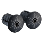 SUPACAZ Super Sticky Kush - Gun Metal + Black Plugs vairo juosta su ki&scaron;tukais