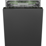 Įmontuojama indaplovė Smeg Universale Aesthetic, STL7324AQLLW, 60 cm