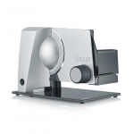 Pjaustyklė GRAEF STYLE, S12005, su stiklo pagrindu, sidabrinė