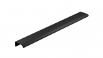 Rankenėlė Kame H12/350BL, BIG ir LIRIS BIG ir LIRIS apatinėms spintelėms (100 ir 120 cm pločio), 35 cm, Matinė juoda