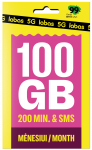 LABAS pakuotė 1 MĖNESIS 100 GB + 200 MIN ir SMS