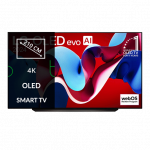 LG 83" 4K OLED evo AI C4 OLED83C4 i&scaron;manusis televizorius Black