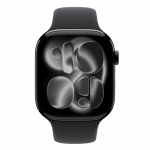 Apple Watch Series 11 GPS+LTE i&scaron;manusis laikrodis 42 Jet Black Sport Band | S/M