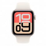 Apple Watch SE 3 GPS+LTE i&scaron;manusis laikrodis 40 Starlight Sport Band | S/M