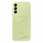 Samsung Galaxy A14/A14 5G dėklas su vieta kortelei Lime