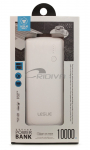 I&scaron;orinė baterija POWER BANK Leslie LP005 10000mAh