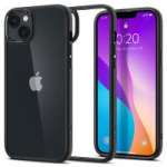 Spigen ULTRA HYBRID IPHONE 14 Matee Black silikoninis dėklas