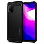 Dėklas Spigen Rugged Armor Xiaomi Mi 10 Lite Matte Black