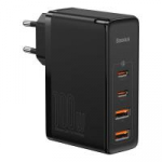 Baseus GaN2 Pro fast wall charger 100W USB / USB Typ C Quick Charge 4+ Power Delivery Black (CCGAN2P-L01) kroviklis