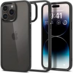 Spigen ULTRA HYBRID IPHONE 15 PRO MATTE BLACK silikoninis dėklas