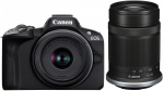 Canon | EOS R50 + RF-S 18-45mm F4.5-6.3 IS STM + RF-S 55-210mm F5-7.1 IS STM (SIP) | Megapixel 24.2 MP | Image stabilizer | ISO