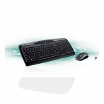 LOGITECH Wireless Combo MK330 Keyboard and mouse set wireless 2.4 GHz International black (US)