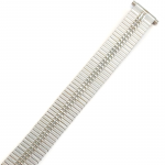 Metalinė tampoma laikrodžio apyrankė M-SILVER-087-MEN