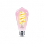 Philips Smart WiFi Filament Clear ST64 RGB | E27 | 6.3 W | Full colour