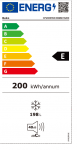 BEKO Freezer | CF200EWN | Energy efficiency class E | Chest | Free standing | Height 84.5 cm | Total net capacity 198 L | White