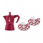 BIALETTI Moka Express 3-cup set + 2 cups 5460