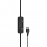 EPOS SENNHEISER SC 60 USB, WIRED BINAURAL HEADSET WITH IN-LINE CALL CONTROL MS