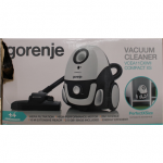 SALE OUT. | Gorenje | Vacuum cleaner | VCEA11CXWII | Bagged | 750 W | Operating radius 15 m | White | Warranty 24 month(s) | DAM