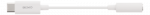 DELTACO USB-C į 3.5 mm adapteris, 10 cm, aktyvus, baltas USBC-1145