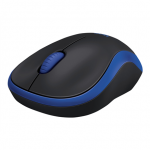 LOGITECH M185 Mouse optical wireless 2.4 GHz USB wireless receiver blue