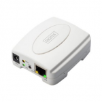 Digitus | USB Print Server, 1-Port 1x RJ45, 1x USB A, USB 2.0 | DN-13003-2 | White