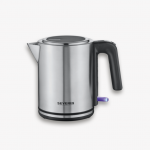 Severin WK 3489 electric kettle 1 L 2400 W Black, Silver