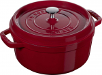 STAUB LA COCOTTE Cast iron pot round 6.7 ltr, chestnut