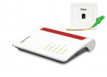 AVM FRITZ! Box 5530 Wireless Gigabit Ethernet Dual-band Router (2.4 GHz/5 GHz) 4G White