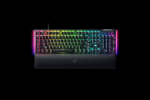 Razer BlackWidow V4 Laidinė žaidimų klaviatūra, RGB LED, USB QWERTY, US, Yellow Switch, Juoda