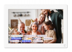 DIGITAL PHOTO FRAME LIVE 10/WHITE FF1001SA-WE01 MYFIRST